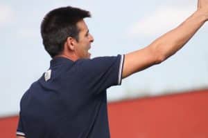 Juan Antonio Márquez Rojas, Cachola, entrenador del Coria CF