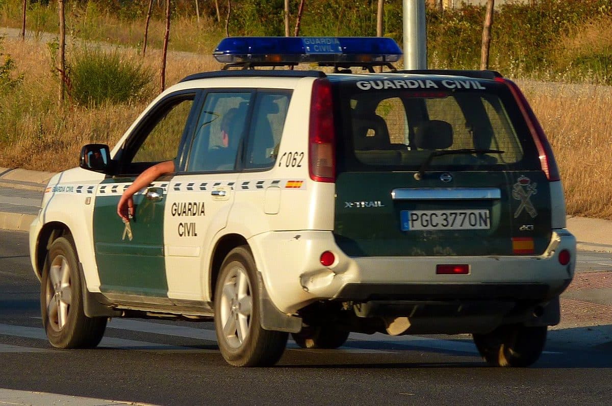 Coche de la Guardia Civil