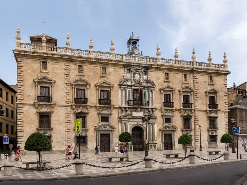 Tribunal Superior de Justicia de Andalucía ubicado en Granada.