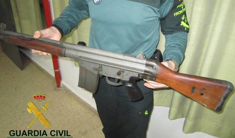 Imagen archivo de un fusil de asalto Cetme.