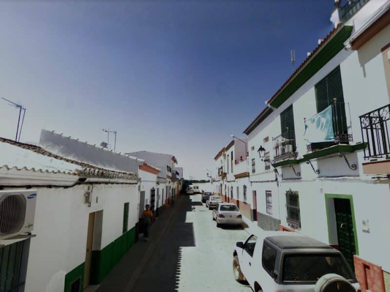 Calle Jaén de Umbrete.