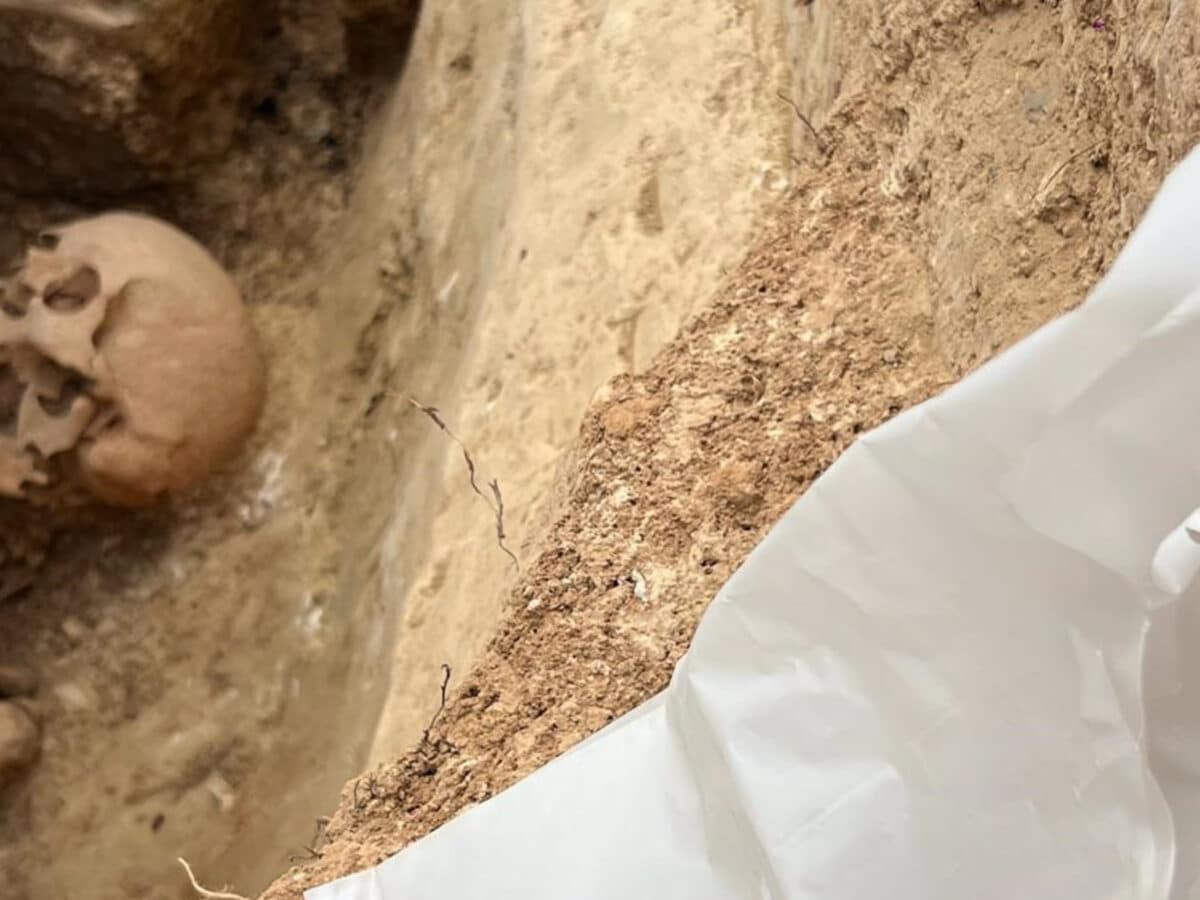 Avanzan las excavaciones en las fosas del cementerio de Espartinas - AYUNTAMIENTO DE ESPARTINAS