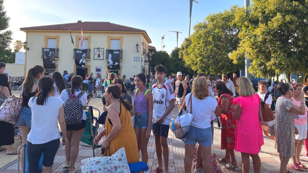 Los jueves a la playa en Tomares. AD