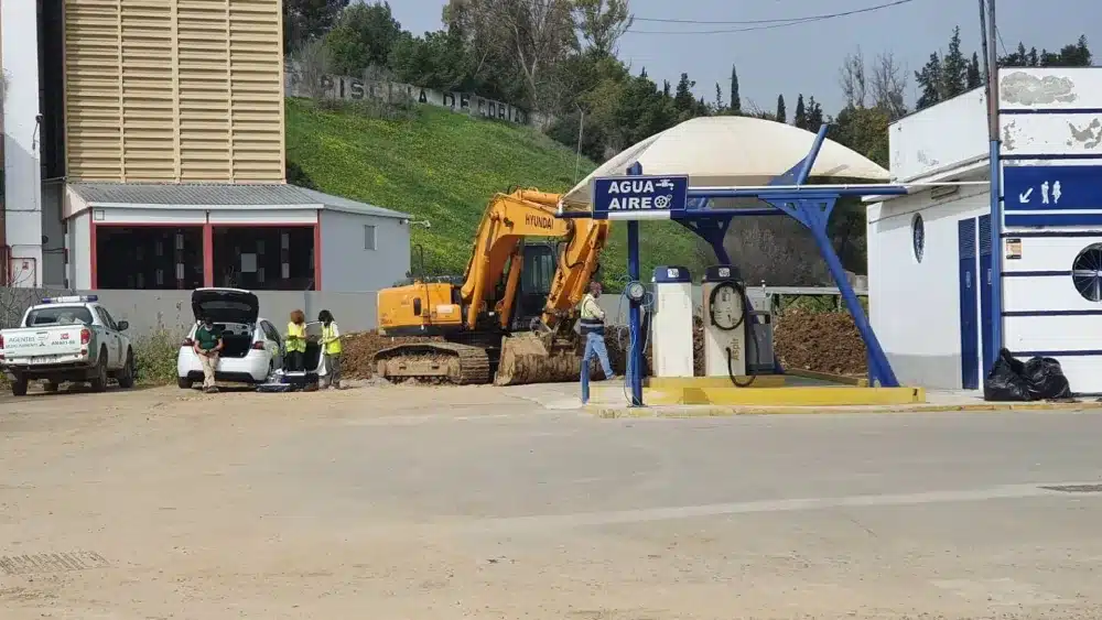 Gasolinera de Coria del Río. EP