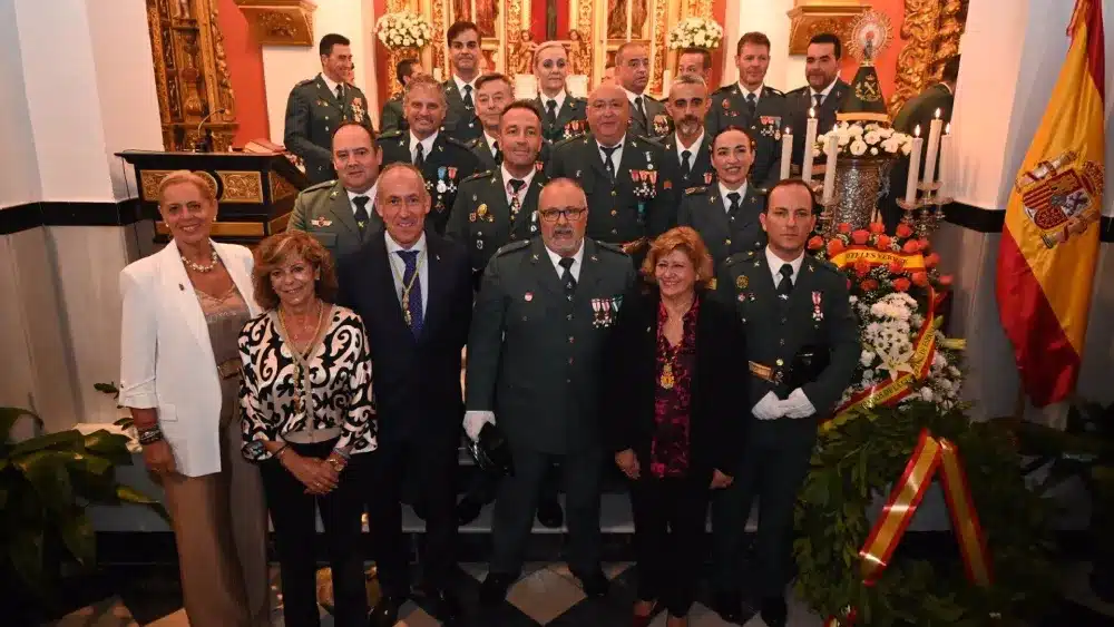 Misa organizada en Tomares con motivo del Día de la Patrona de la Guardia Civil. - AYUNTAMIENTO DE TOMARES