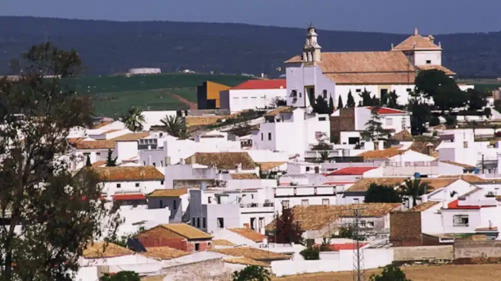 Imagen aérea de Burguillos