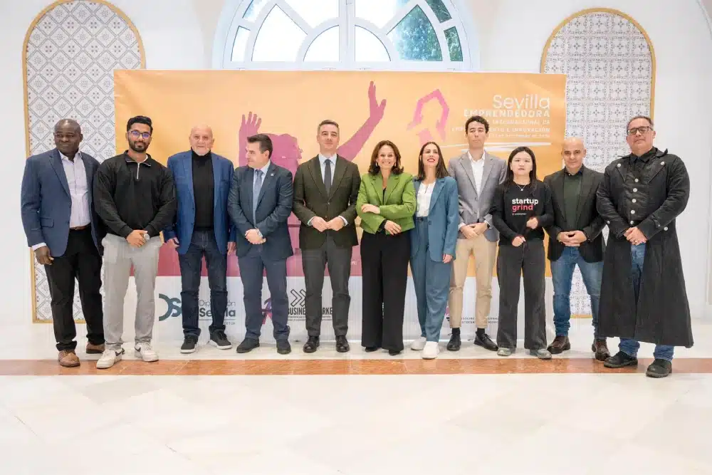 Participantes en el foto Sevilla Emprendedora. - DIPUTACIÓN DE SEVILLA