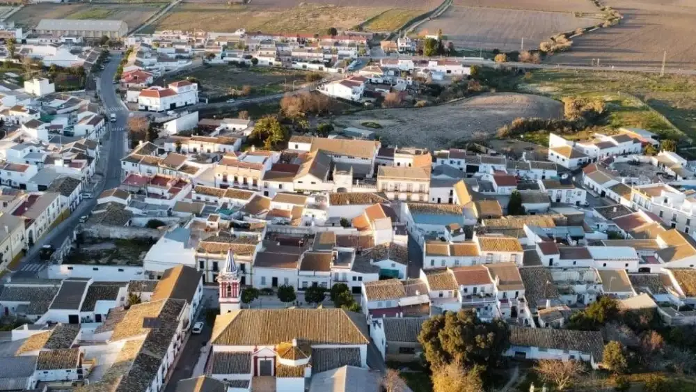 Vista panorámica de Castilleja del Campo