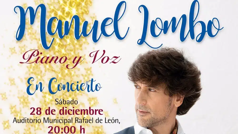 Cartel del concierto 'Canción Sentimental' en Tomares (Sevilla). - AYUNTAMIENTO DE TOMARES (SEVILLA)