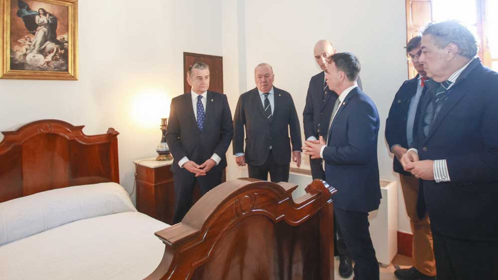 Dormitorio principal de la casa de Blas Infante. - Junta de Andalucía