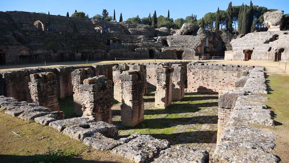 Conjunto Arqueológico de Itálica. - Rocío Ruz / Europa Press