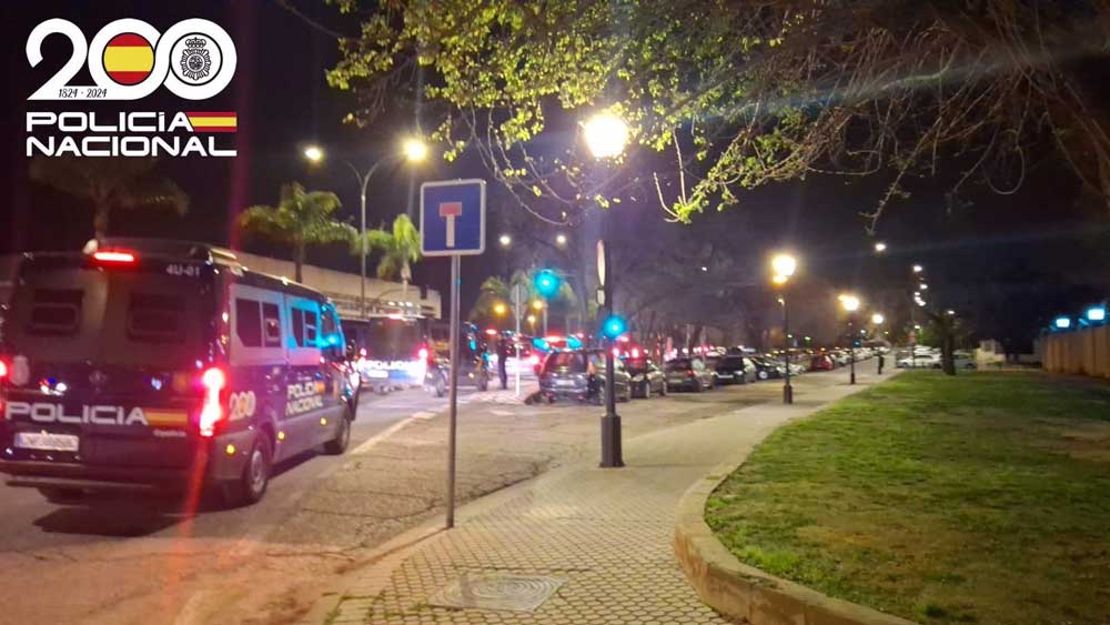 Imagen de la Operación Gárgola. - Policía Nacional